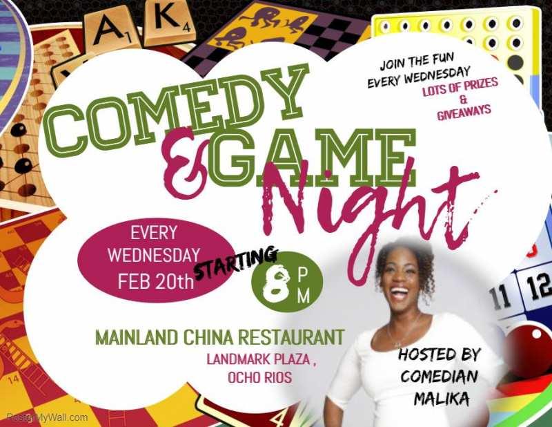 Comedy & Game Night 