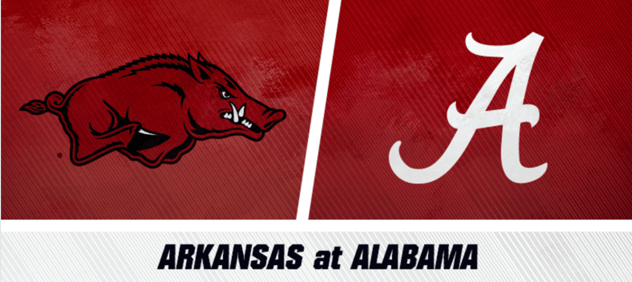 Alabama Crimson Tide vs. Arkansas Razorbacks