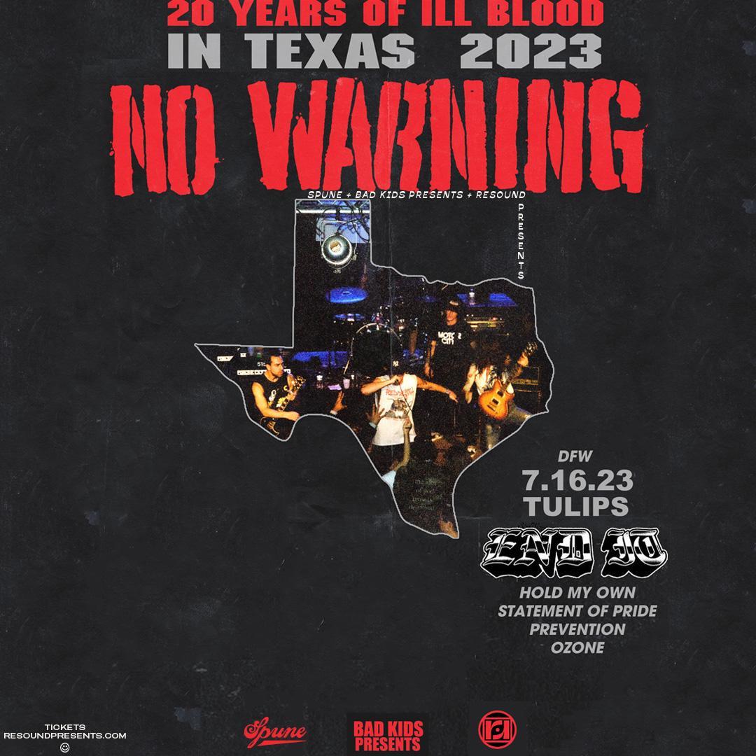 No Warning - 20 Years of Ill Blood in Texas | Tulips