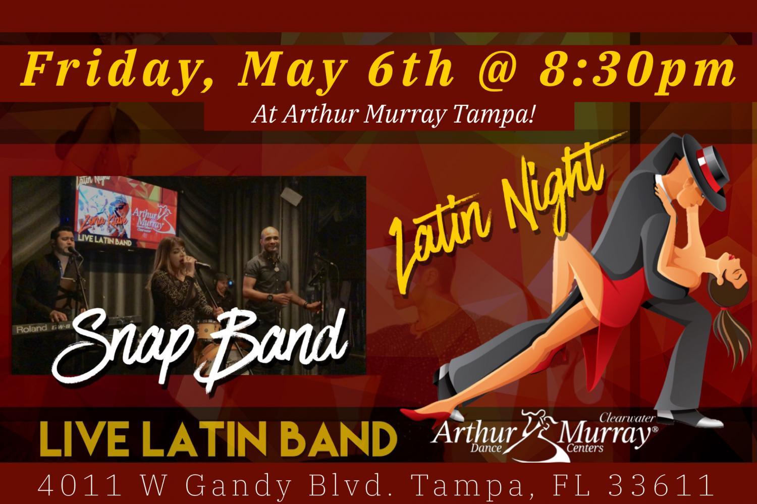 Cinco de Mayo with Snap Band at Arthur Murray