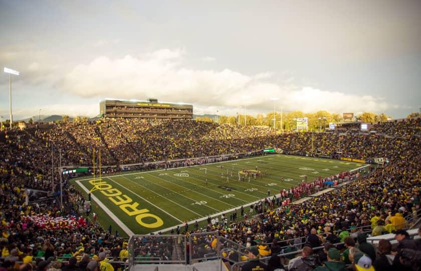 Texas Tech at Oregon Ducks Football