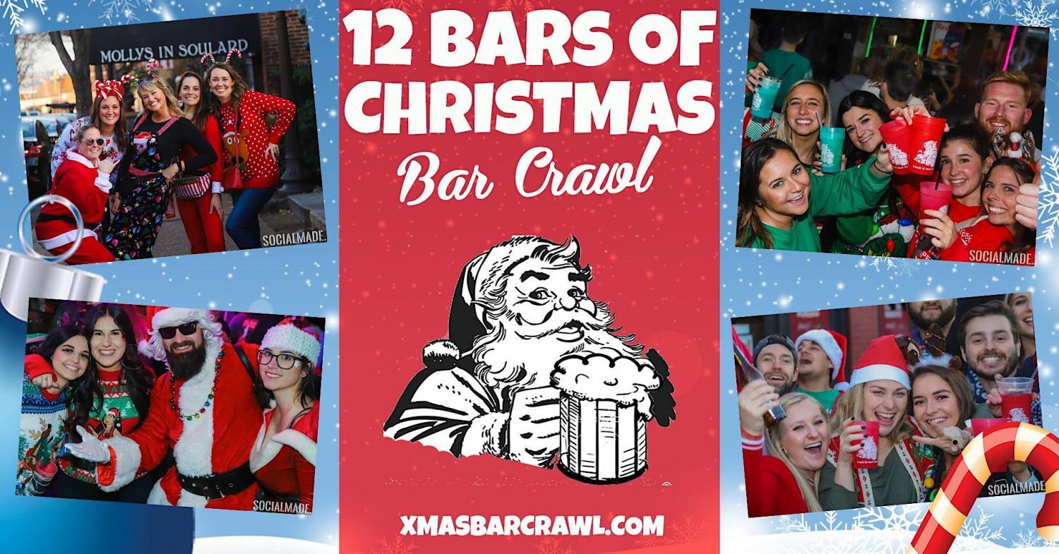 5th Annual 12 Bars of Christmas Crawl® - Dallas
Sat Dec 3, 12:00 PM - Sat Dec 3, 8:00 PM
in 29 days