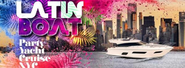 JULY 4TH! LATIN Boat Party Cruise | NYC SUMMER SERIES INFINITY YACHT at Pier 40