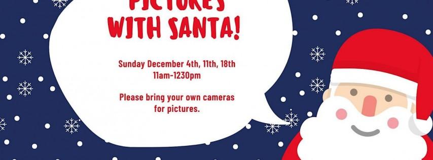 Pictures with Santa at LBB