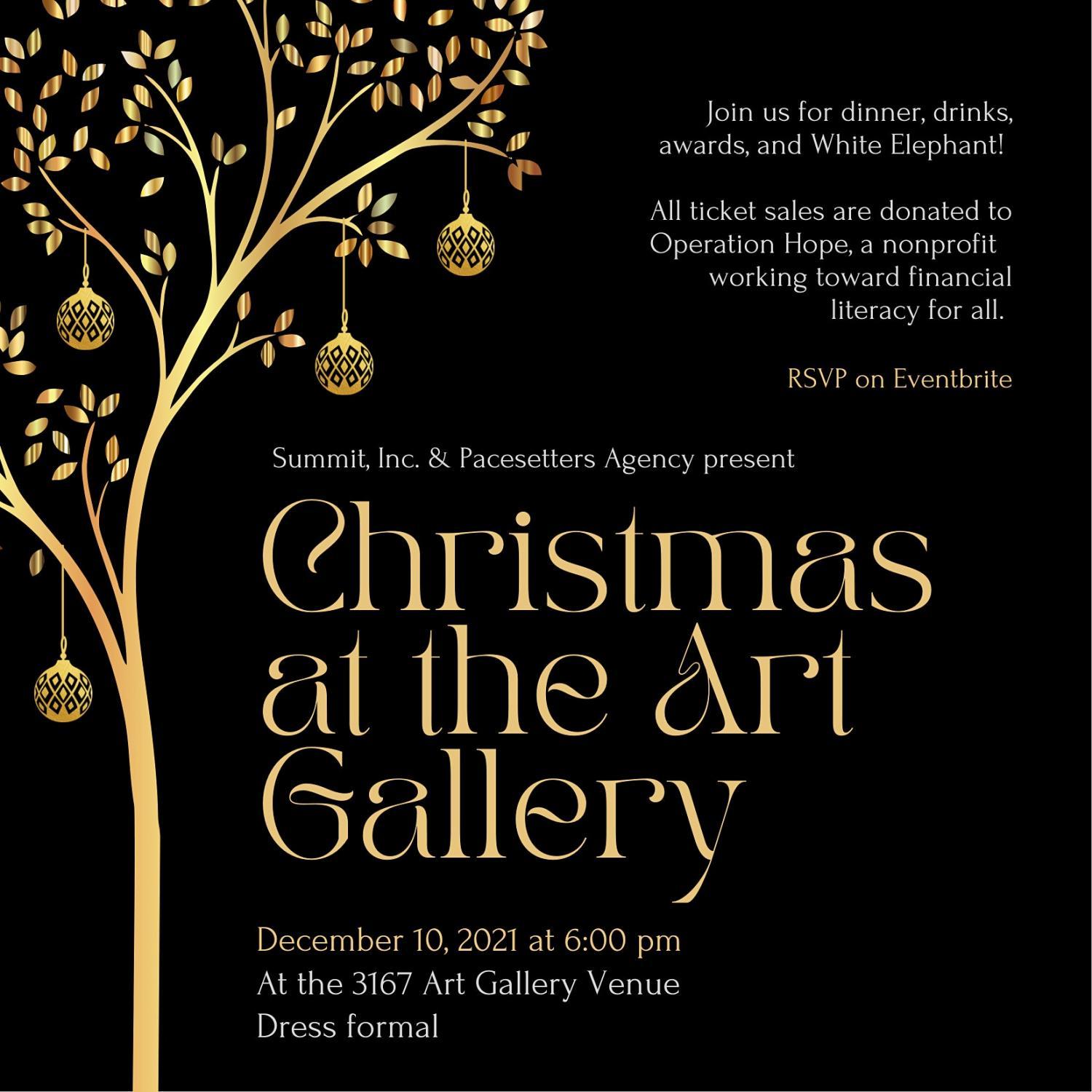 Christmas at the Art Gallery