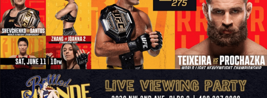 UFC 275 Live Viewing Party at Bottled Blonde