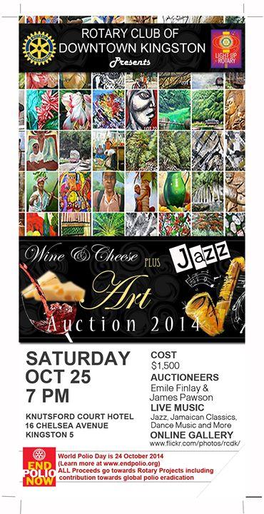 Wine & Cheese PLUS Jazz & Art