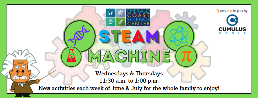 STEAM Machine June 1-July 28