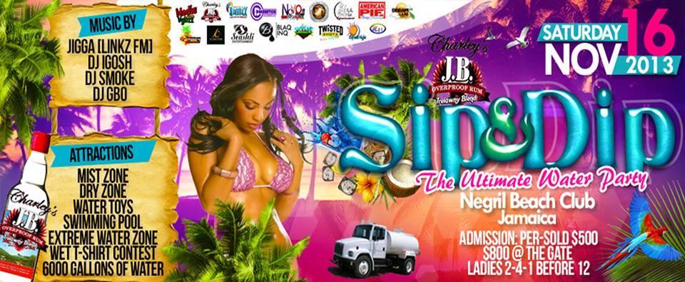 Sip & Dip: "The Ultimate Water Party"