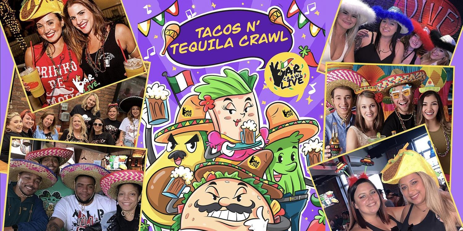 Tacos N' Tequila Bar Crawl | Detroit, MI -Bar Crawl LIVE!