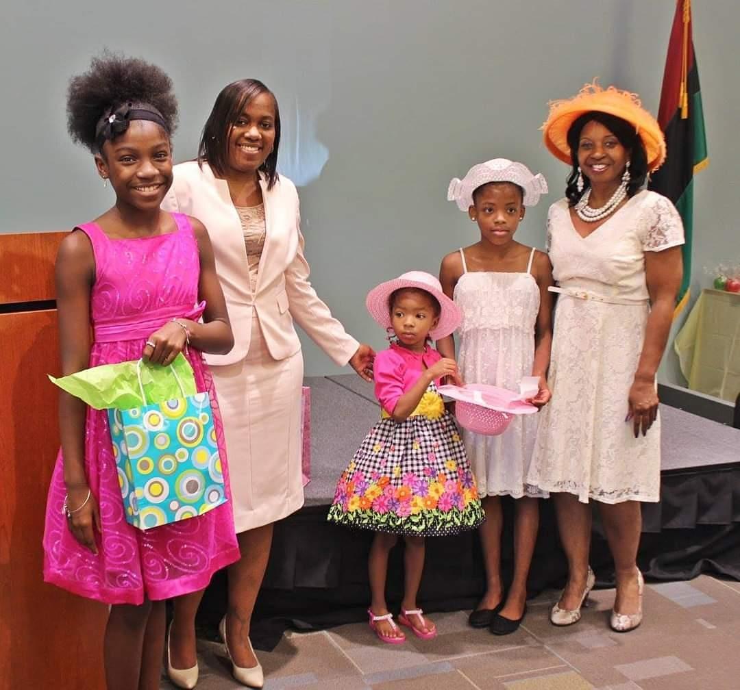 Mother and Daughter Tea at West Tampa Branch Library