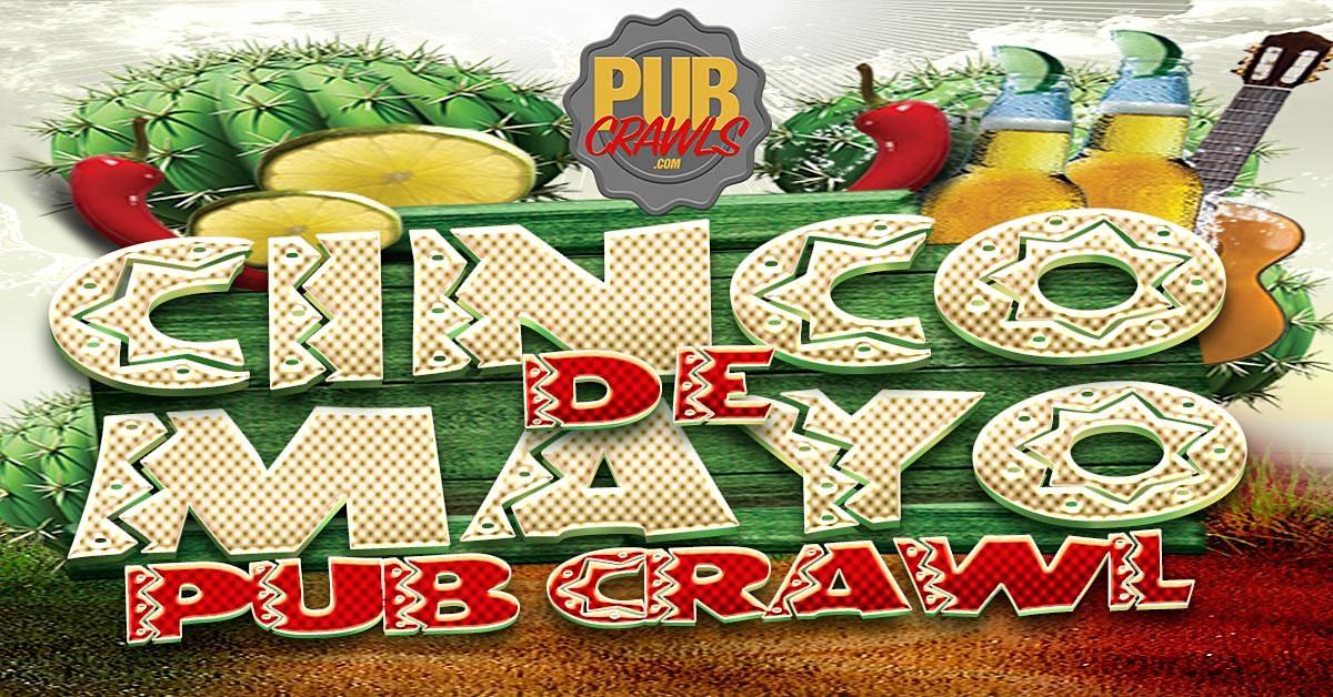 Official Cinco De Mayo Bar Crawl Dallas at Playground Bar + Various Venues