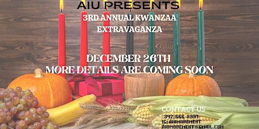 AIU Presents: 3rd Annual Kwanzaa Extravaganza