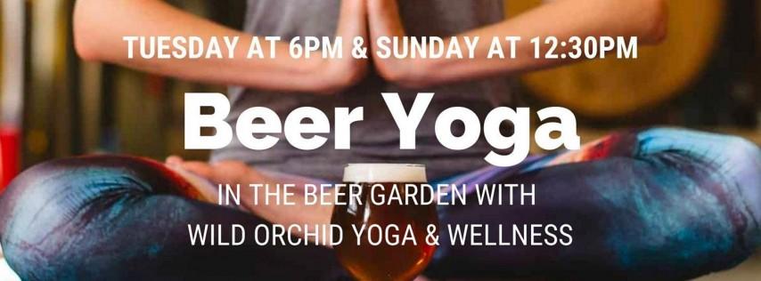 Beer Yoga: Tuesdays & Sundays at Big Top