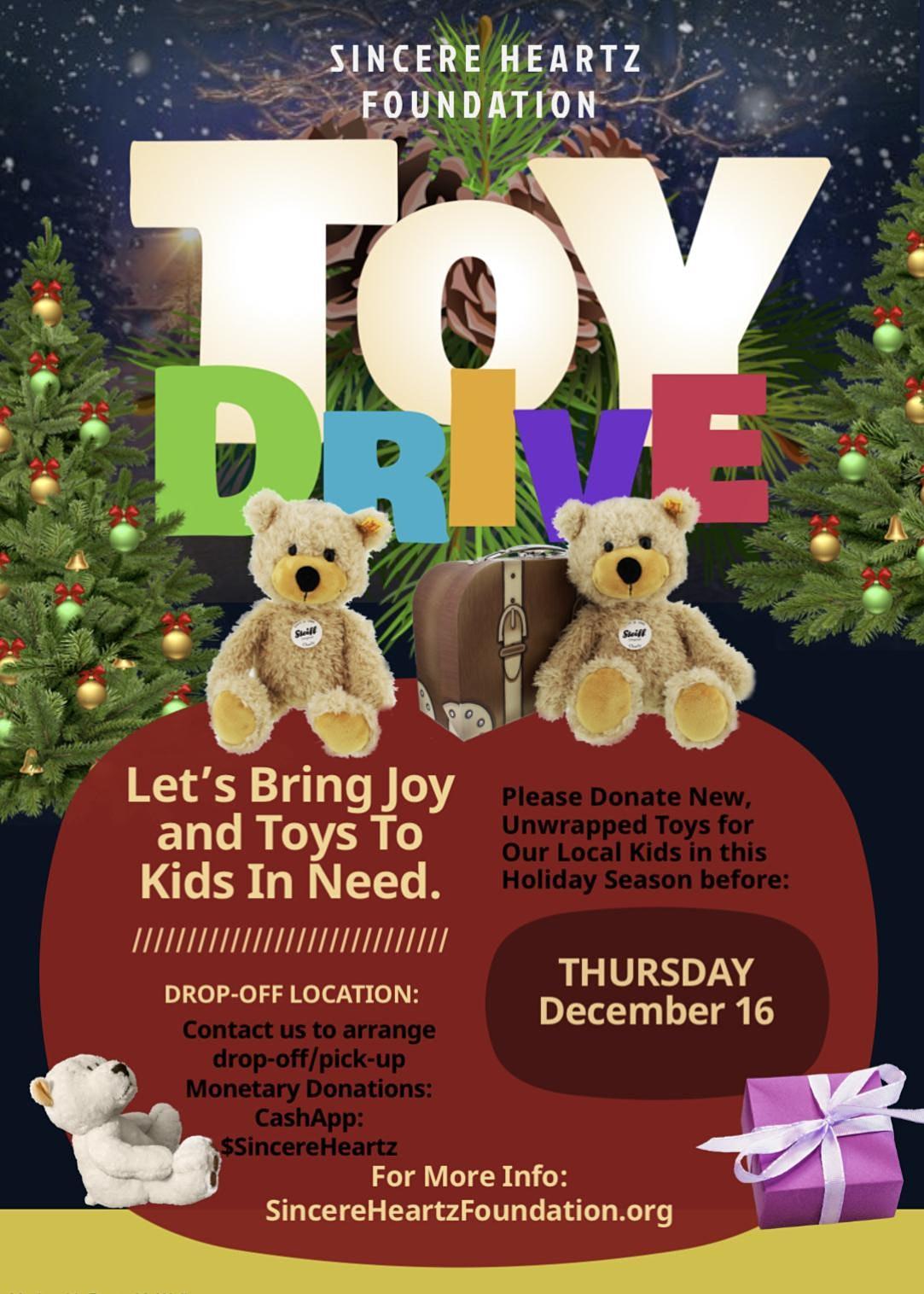 2nd Annual Christmas Toys and Joy Drive
