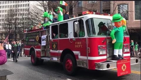 St. Patrick’s Day Parade and Firefighter Appreciation Party