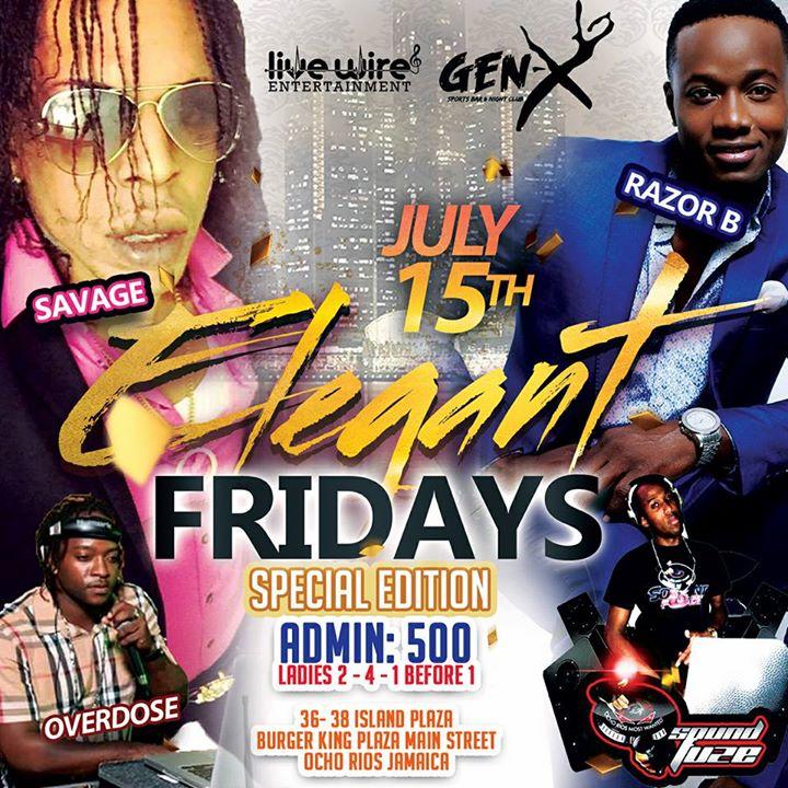 Elegant Fridays Special Edition Bring To You By Gen-X & Livewire Ent