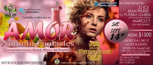 AMOR Autumn Fantasies