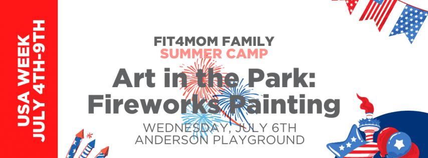 Art in the Park: Firework Painting