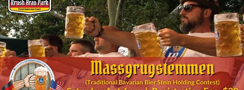 Krush Brau Park's Masskrugstemmen (Beer Holding Contest) Regionals