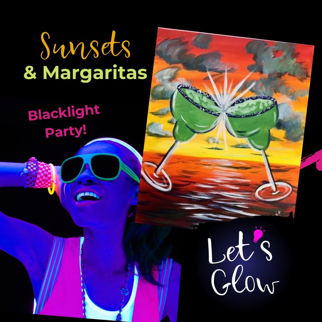 Sunsets & Margaritas - Cinco de Mayo Blacklight Party!