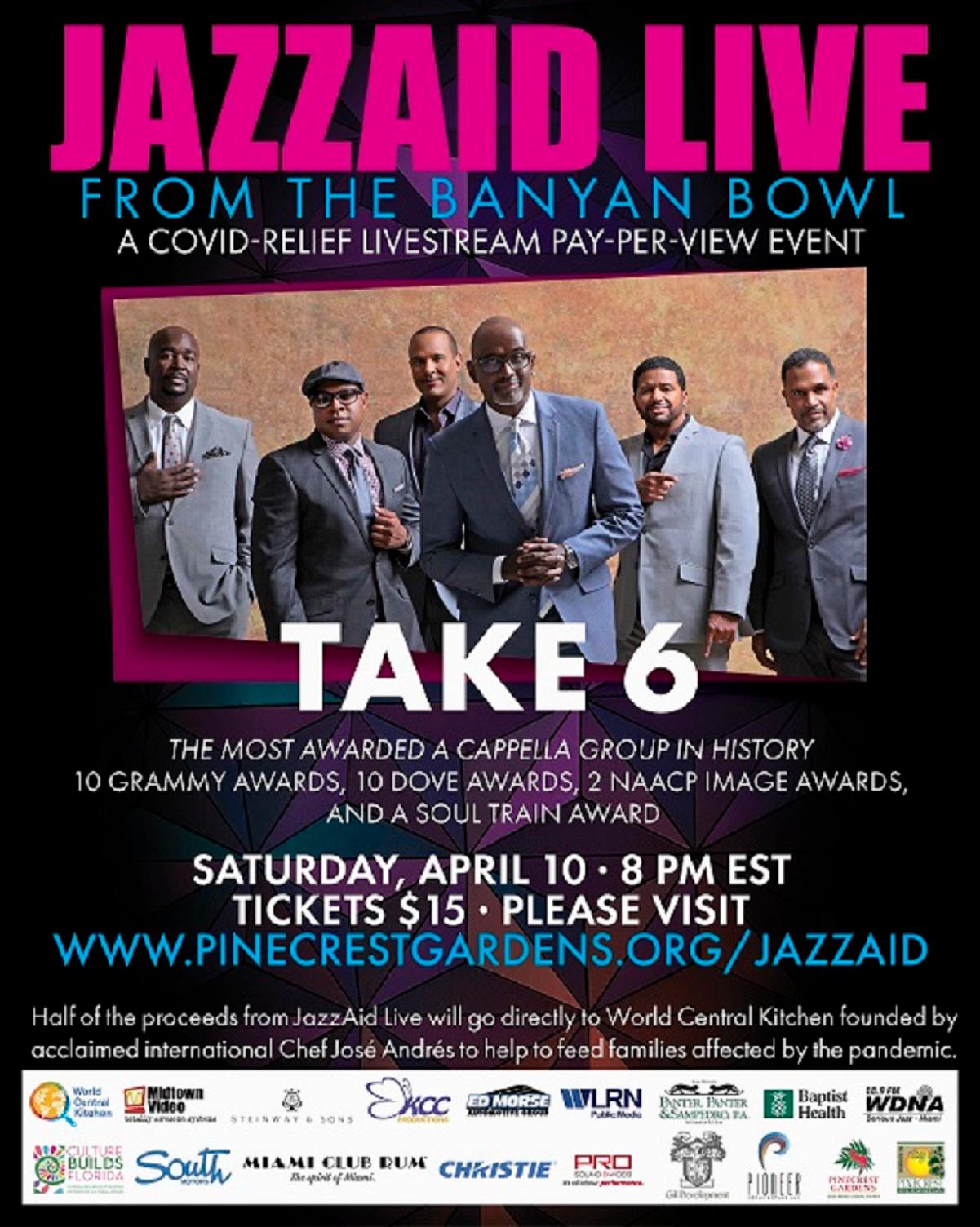 Take 6 Online April 10