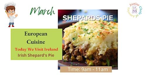Kids (4-14) In-Person Cooking Class- Irish Shepards Pie