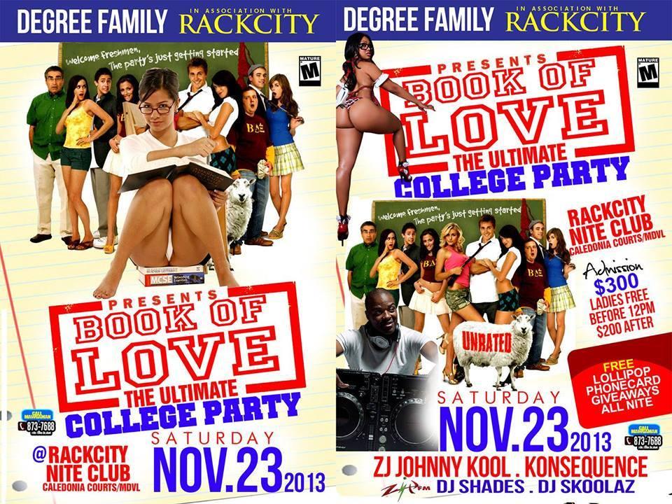 BOOK OF LOVE{THE ULTIMATE COLLEGE PARTY}