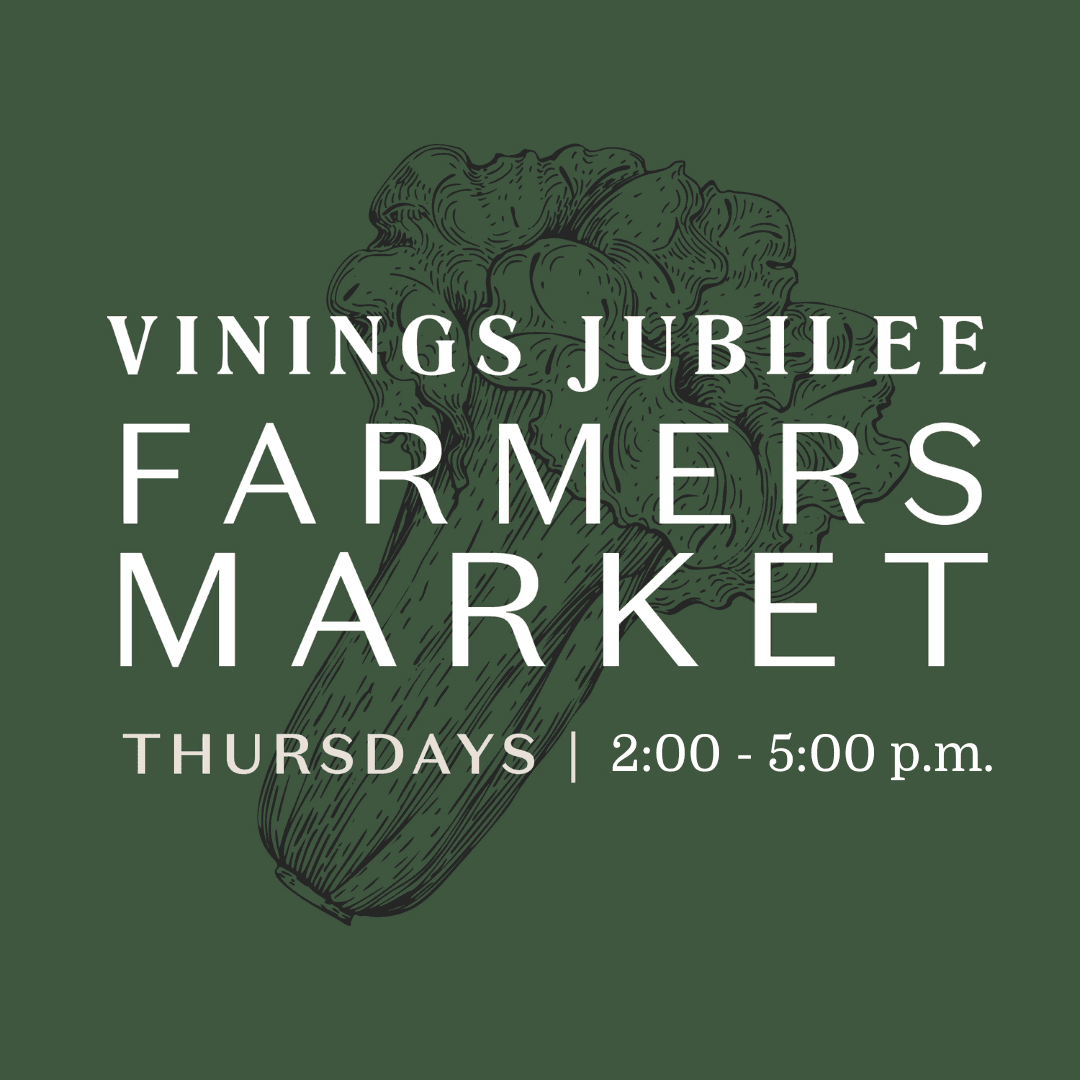 Shop Local Goods At The Vinings Jubilee Farmers Market Every Thursday!