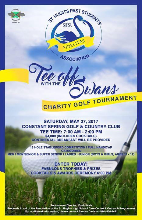 Charity Golf Tournament-Tee Off with the Swans