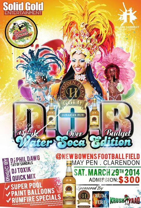 Hampden Gold Drink Over Budget (D.O.B)