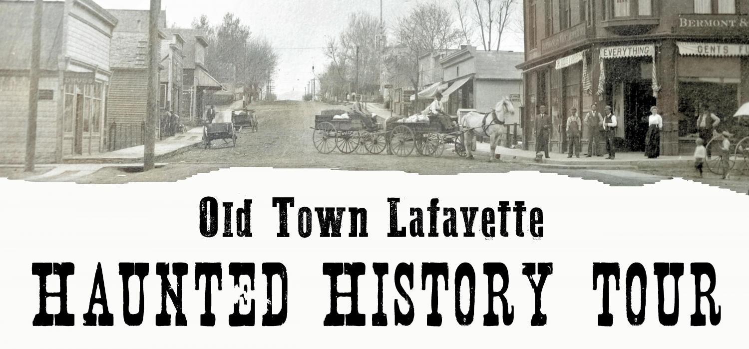 Old Town Lafayette Haunted History Tour
Tue Oct 11, 6:00 PM - Tue Oct 11, 7:30 PM
