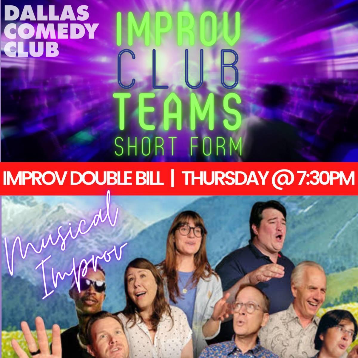 The DCC Improv Club Teams & Musical Improv
