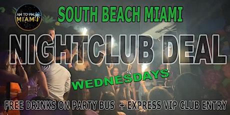 Miami Hip Hop Party Deal Wednesday Night