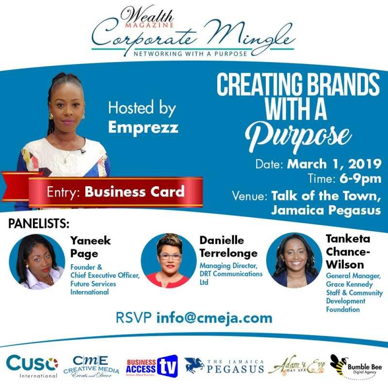 Wealth Magazine Corporate Mingle - Creating Brands With A Purpose