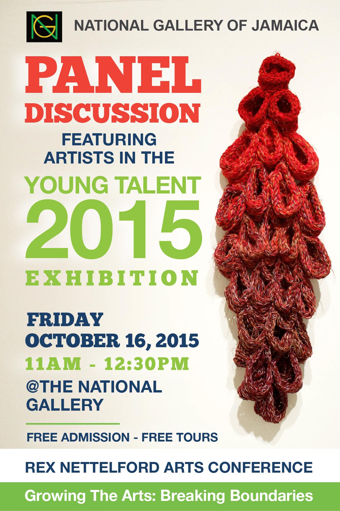 Rex Nettleford Arts Conference panel at NGJ