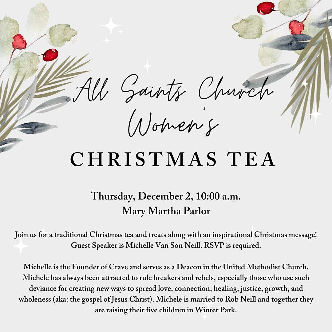 All Saints Women's Christmas Tea