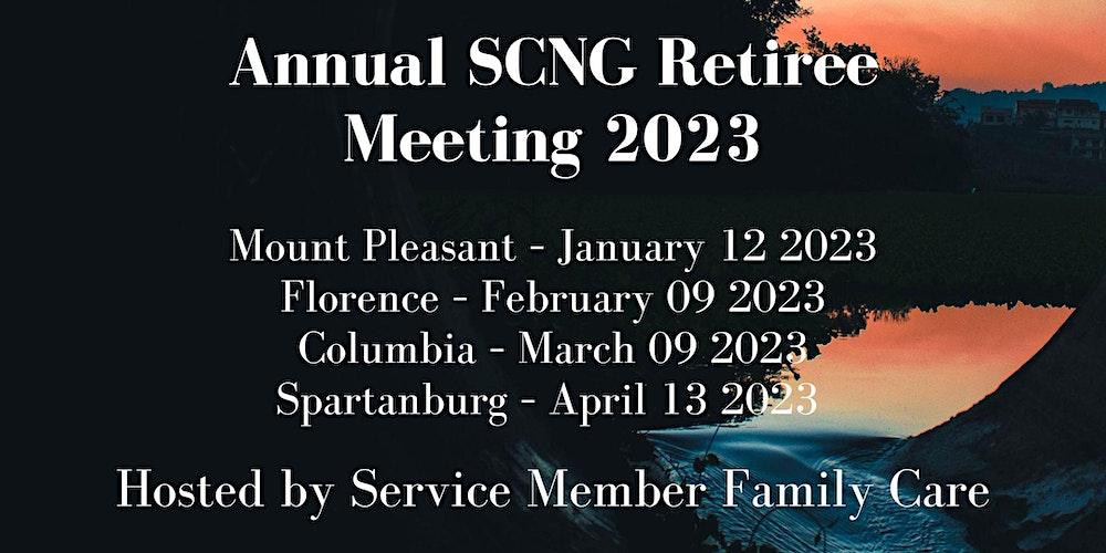 SCNG Annual Retiree Meeting 2023 - Columbia