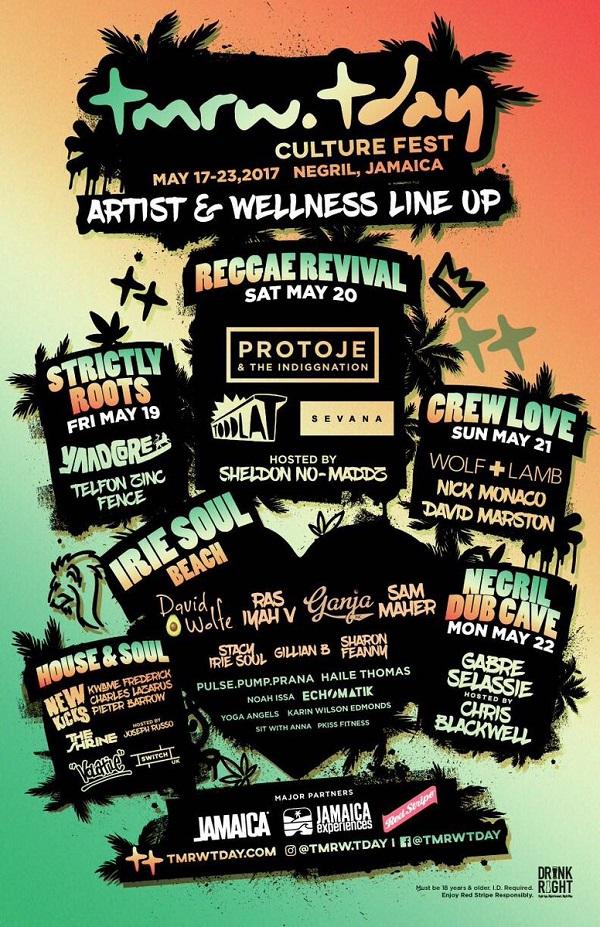 Reggae Lounge - Tmrw. Tday Culture Fest