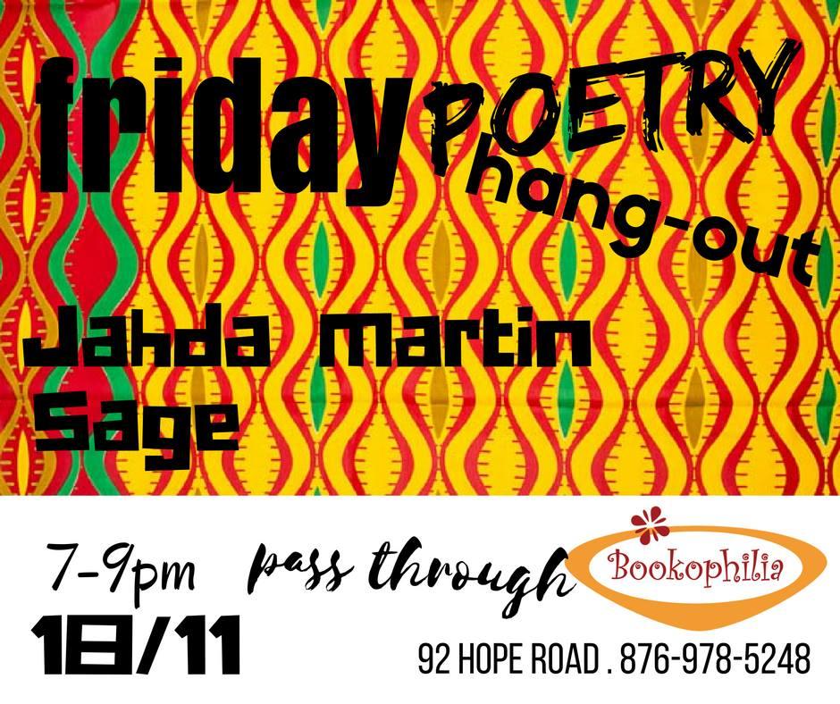 Poetry Hang-Out - Jhada Martin and Sgae