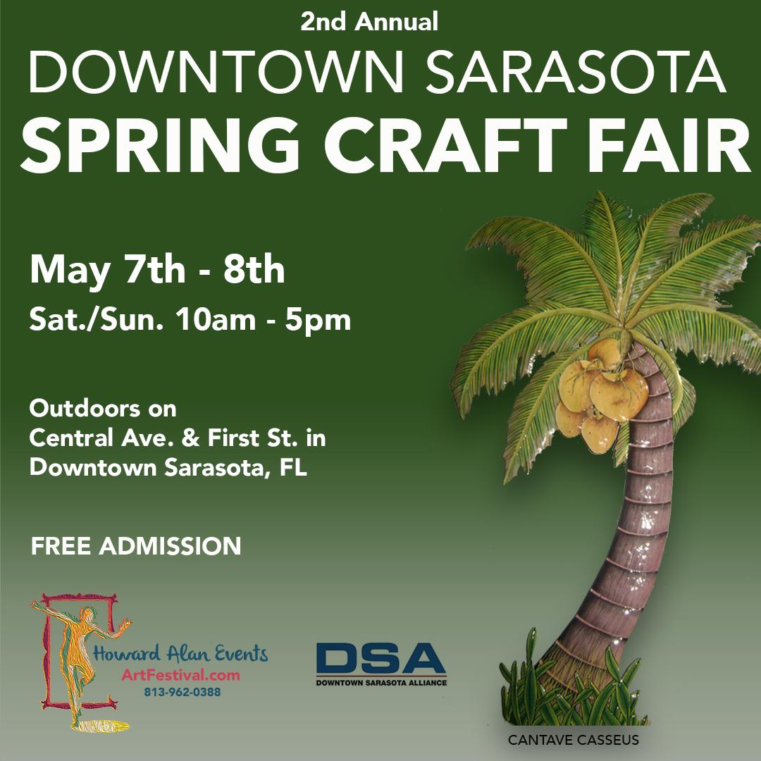 2nd Annual Downtown Sarasota Craft Fair