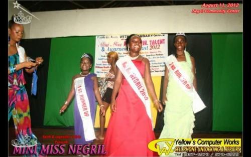 MINI MISS Negril Talent & Awareness Pageant 2013