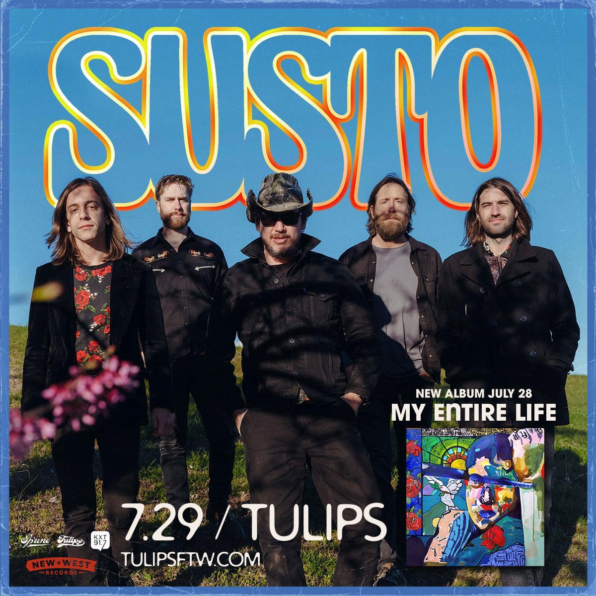 KXT Presents Susto w /  Ellis Bullard & Telephone House | Tulips