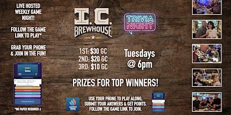 Leaderboard Trivia Game Night | I.C. Brewhouse Centennial  CO