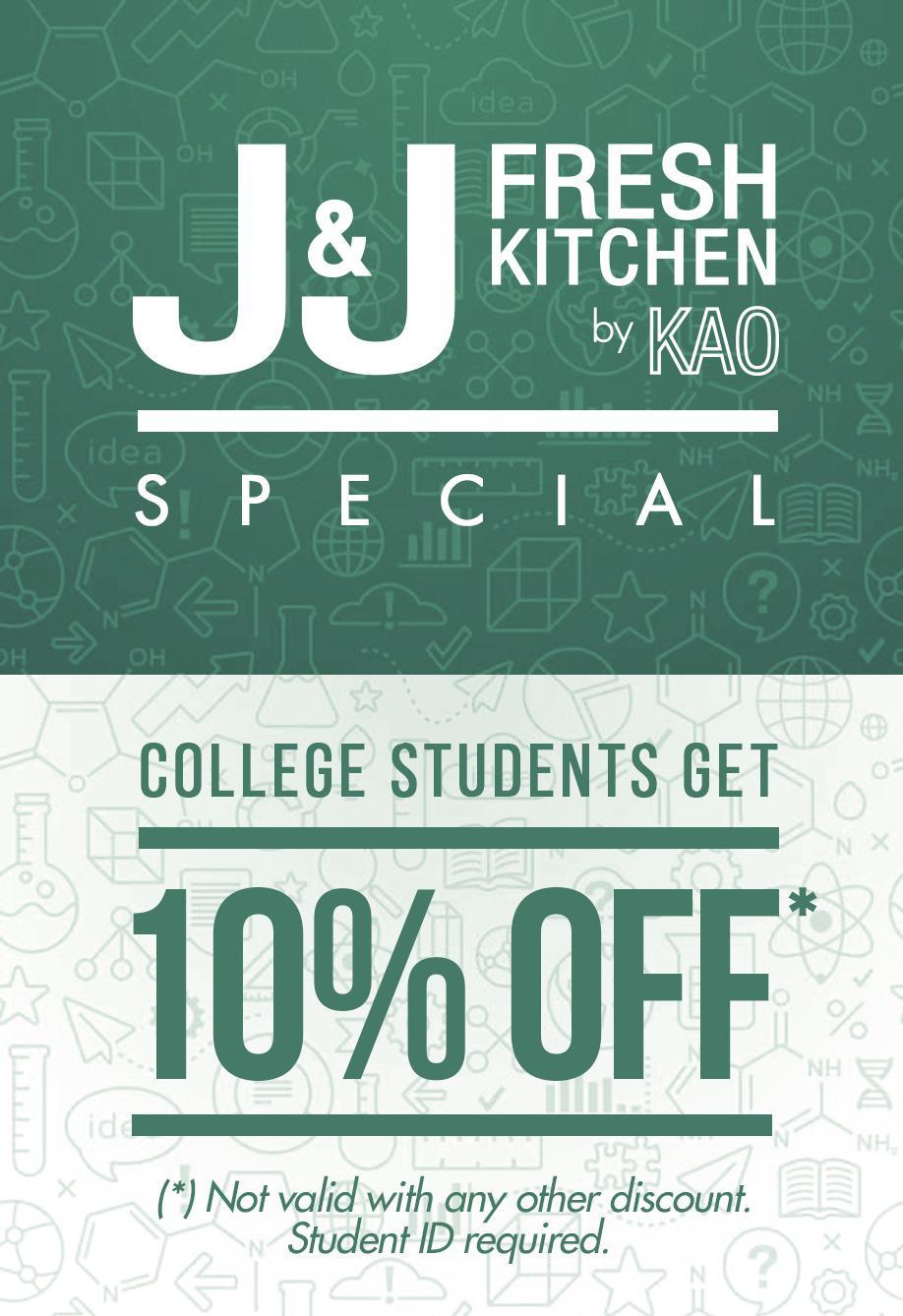 Cheers to Summer: Enjoy J&J Fresh Kitchen’s New Student Promo