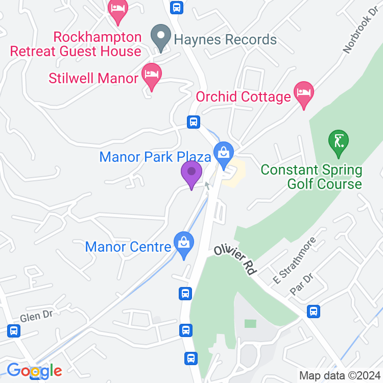 Map showing Grosvenor Cafe
