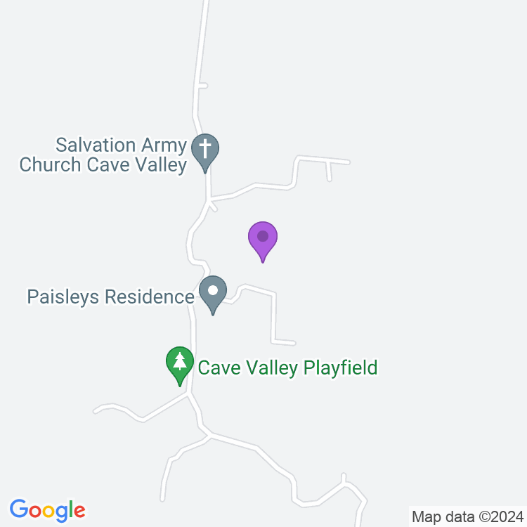Map showing Cave Valley Health Centre