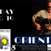 Sunshine Jazz Organization Monthly Concert: Oriente Trio